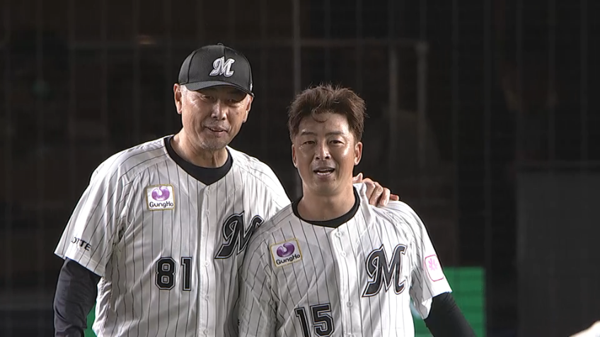 1回表・M美馬学 現役最後の登板!! 元チームメイトから空振り三振を奪う!!