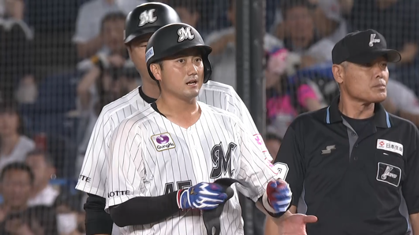 3回裏・M植田将太 待望の一打!! センターへ嬉しいプロ初ヒットを放つ!!