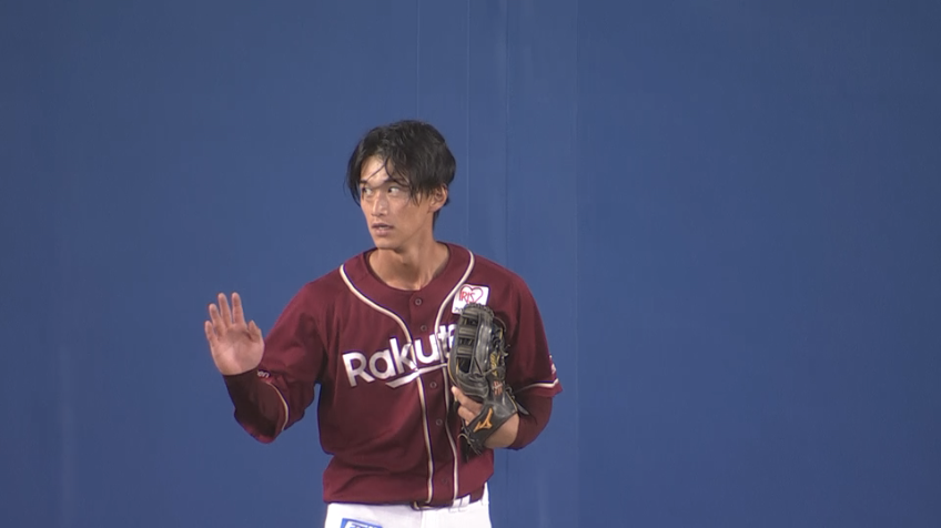 4回裏・E吉野創士 スーパープレー!! 背走キャッチで追加点許さず!!