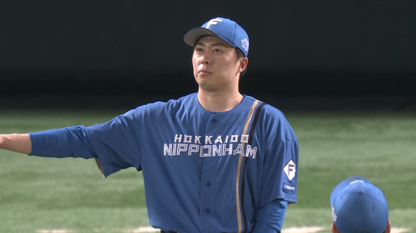 9回裏・F田中正義 この回を3者凡退に抑え勝利へ導く!!