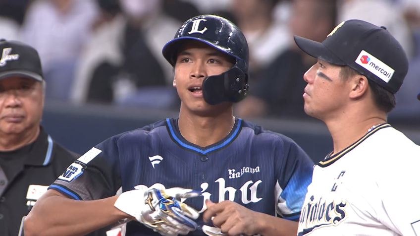 5回表・L古川雄大 ライトへ待望のプロ初ヒットを放つ!!