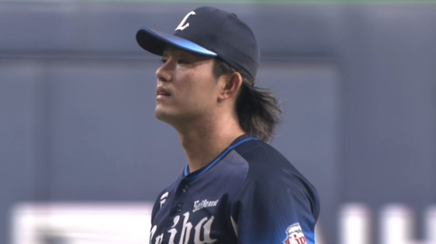 6回裏・L今井達也 今シーズン10勝目の権利を持ってマウンドを降りる!!