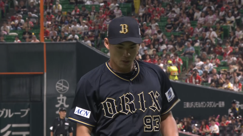 4回裏・H佐藤一磨 インコースに投げ込み3球三振を奪う!!