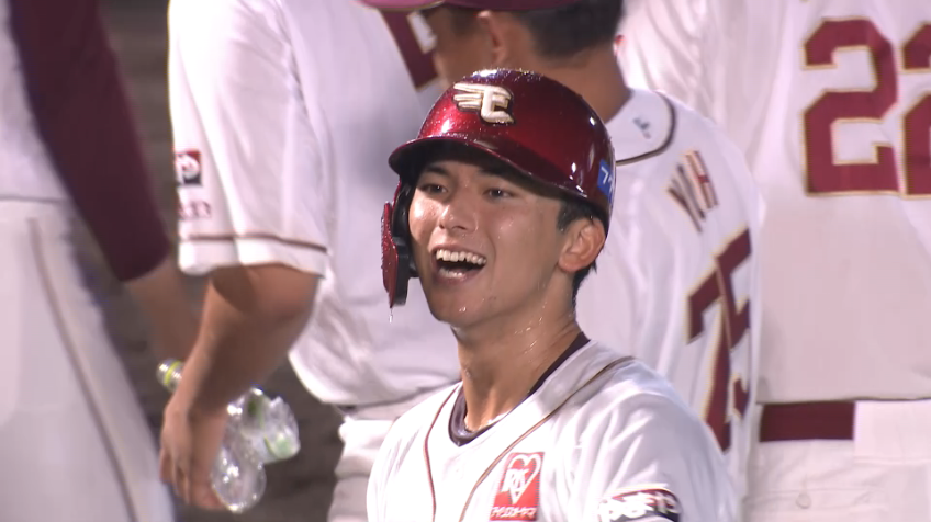 9回裏・E宗山塁 変化球をうまく捉えサヨナラタイムリーヒット!!