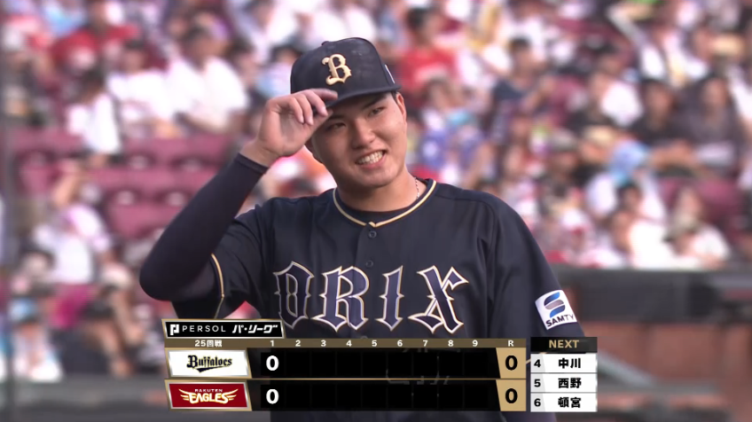 1回裏・B山口廉王 プロ初登板初先発で1イニングを無失点に抑える!!