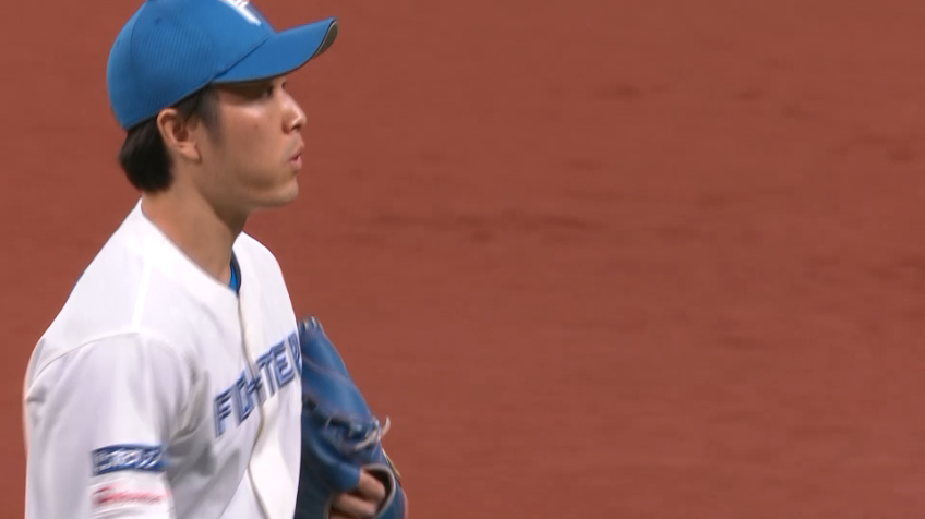 6回表・F玉井大翔 ピンチの場面でゴロに打ち取り火消し!!