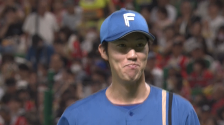 4回裏・F福島蓮 ピンチの場面で三振を奪う!!