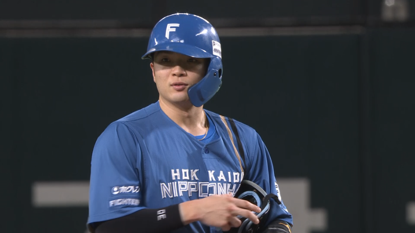 7回表・F郡司裕也 センターへ走者一掃となるタイムリー2ベース!!