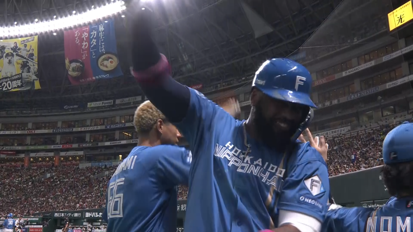 3回表・Fレイエス センターへの確信の2ランHRで勝ち越し!!