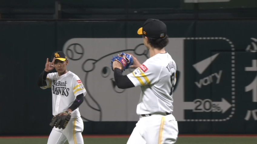 5回表・H今宮健太 セカンドでも流石の好守備!!