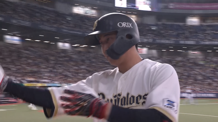 2回裏・B紅林弘太郎 センターへの犠牲フライで1点を返す!!