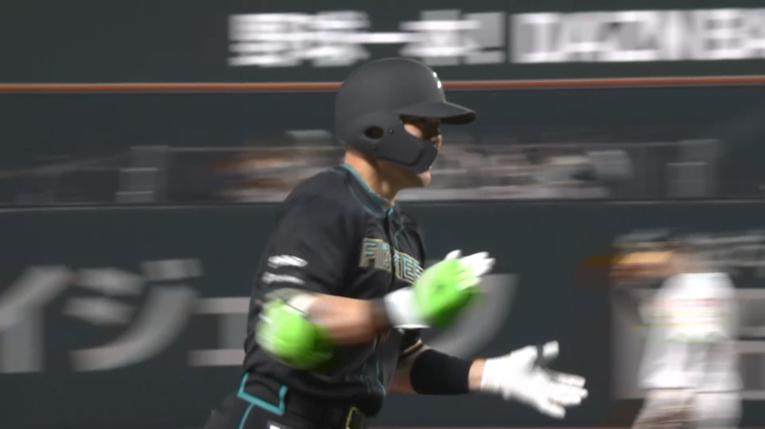 1回表・F清宮幸太郎 先制弾!! ライトスタンドへの2ランホームランを放つ!!