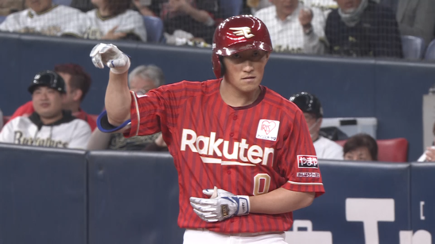 7回表・E小深田大翔 先発全員安打!! レフト前へのタイムリーヒットを放つ!!