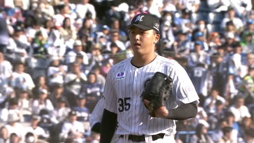 6回表・M田中晴也 6回無失点のナイスピッチング!!