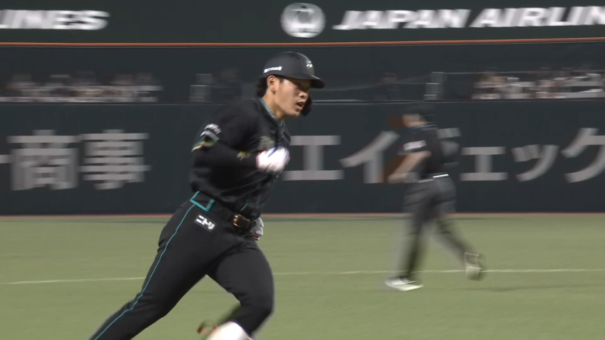 2回表・F野村佑希 先制のソロホームラン!!