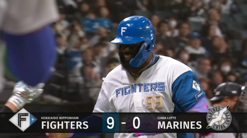 7回裏・Fレイエス ホームランが止まらない!! 第2号ホームラン!!