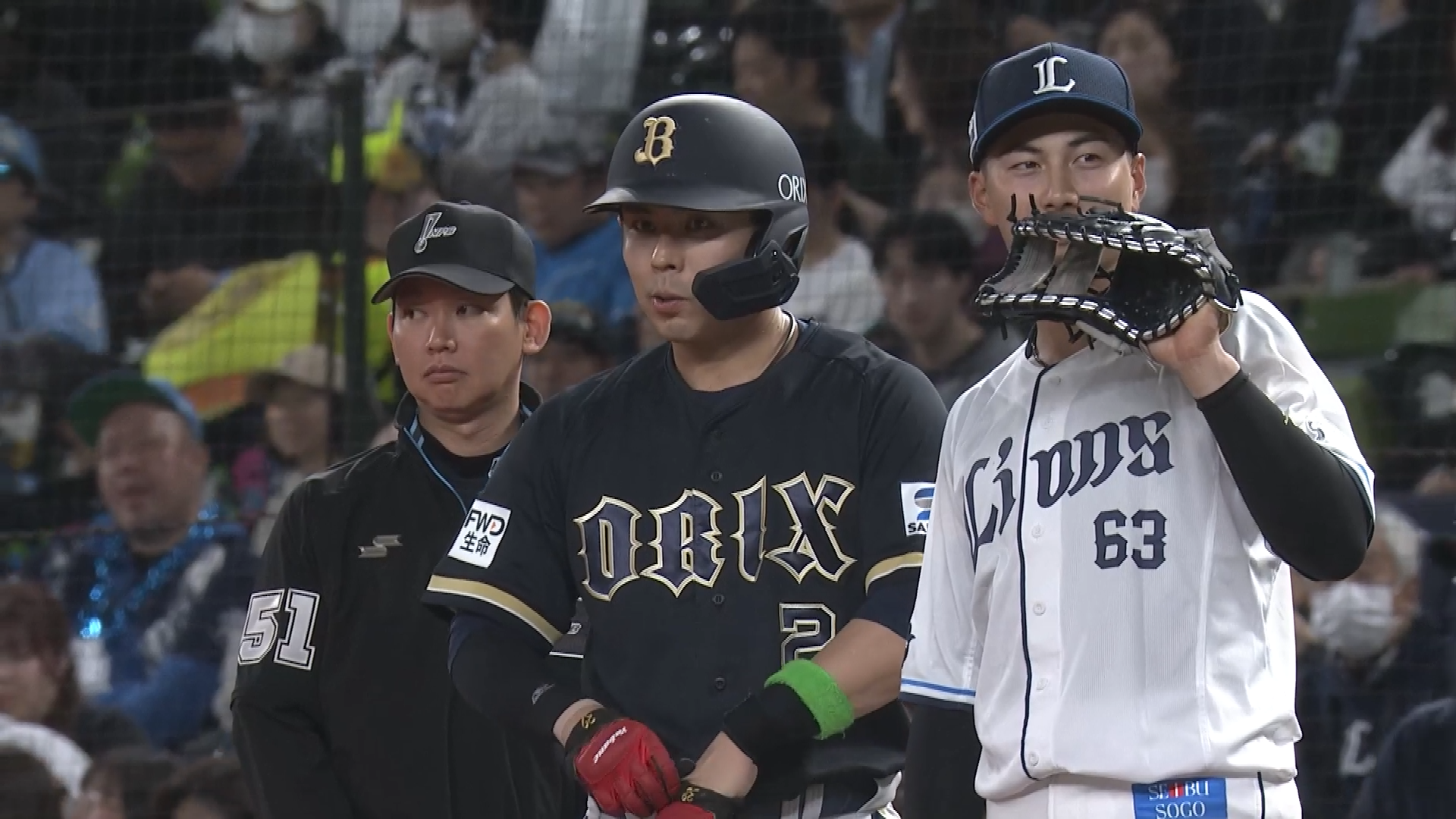 2回表・B若月健矢 センター前へのタイムリーヒットで先制!!