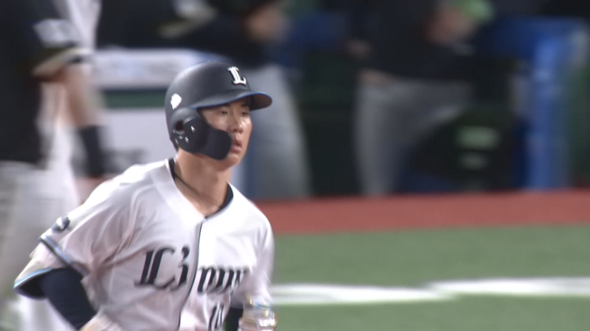 4回裏・L小島大河 振り抜いた!! プロ初HRは逆転2ラン!!