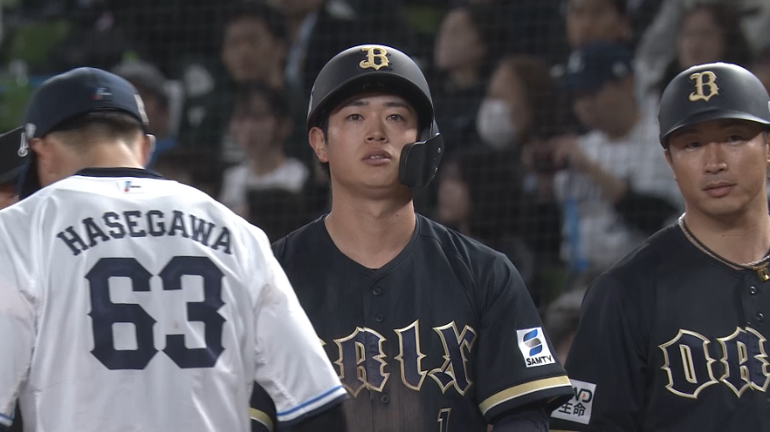 5回表・B太田椋 レフト前へのタイムリーヒットで試合は振り出しに!!