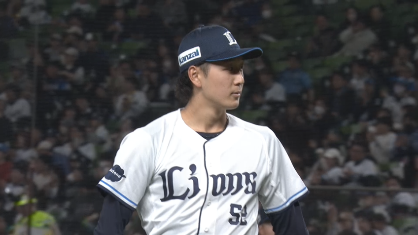 6回表・L篠原響 1イニングを2奪三振含む3者凡退に抑える好リリーフ!!