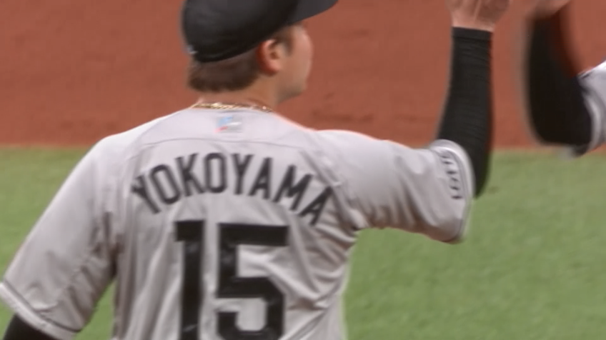 9回裏・M横山陸人 3人で抑えて今季2セーブ目を挙げる!!