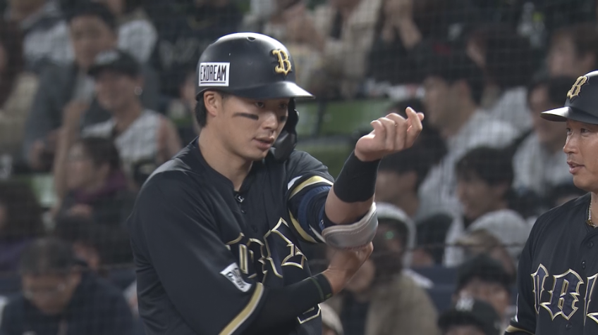 6回表・B廣岡大志 均衡を破る!! ライトへの先制タイムリーヒット!!