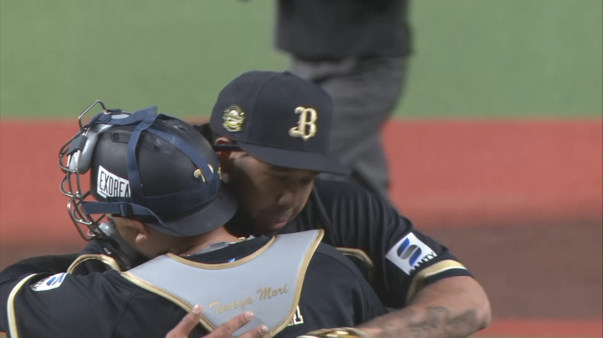 9回表・Bエスピノーザ 9回110球7奪三振無失点の快投で来日初完封勝利を挙げる!!