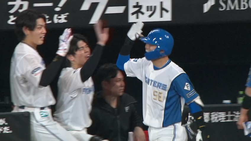 2回裏・F奈良間大己 今季初打席で放った2ランホームランで追加点!!