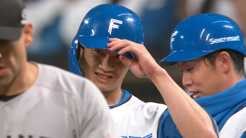 3回裏・F西川遥輝 ファイターズ復帰後初打点となるタイムリーヒット!!