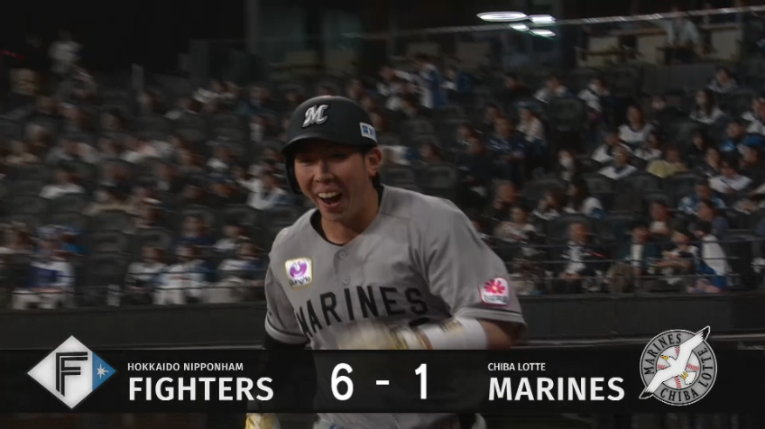 7回表・M寺地隆成 ライナーで突き刺した今季第1号ホームラン!!