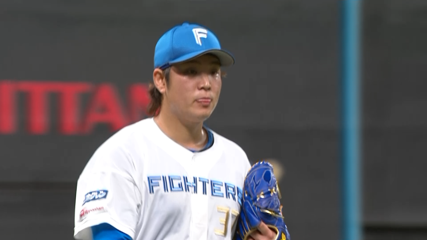 8回表・F古林睿煬 三振を奪いこの回を3者凡退に抑える!!