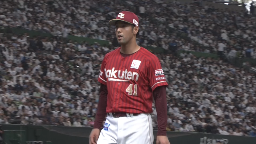 6回裏・E加治屋蓮 1イニングを8球で3者凡退に抑える好リリーフ!!