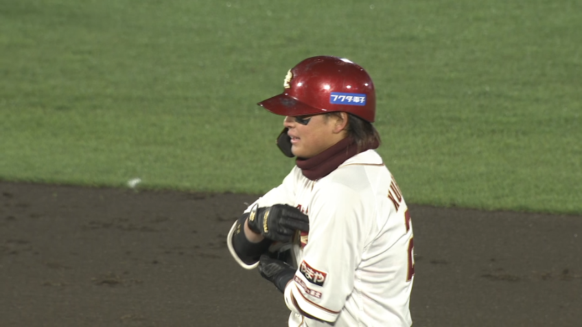 4回裏・E黒川史陽 レフトに上手く流し2点を先制!!