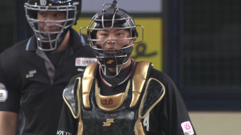 3回裏・M松川虎生 盗塁阻止!!