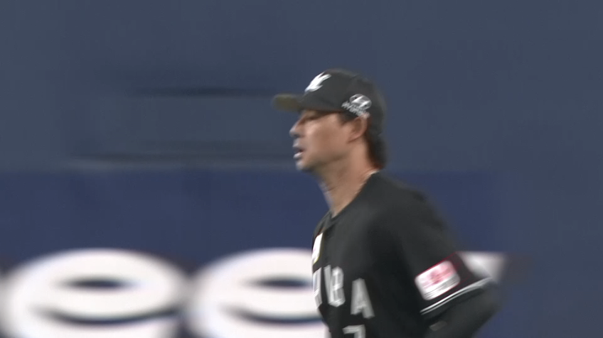 7回裏・M藤岡裕大 鋭い打球をスライディングキャッチしアウトに!!