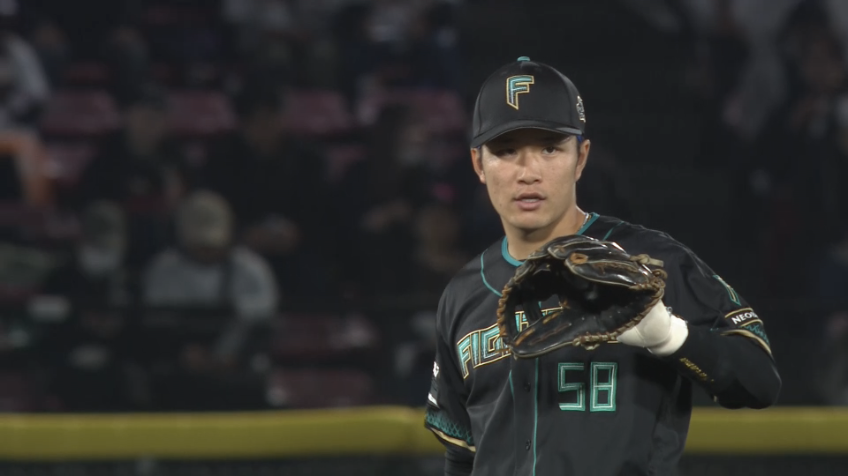 3回裏・F奈良間大己 スライディングキャッチの好守備!!