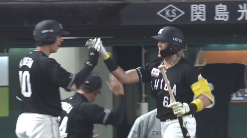 8回表・M山本大斗 代打で今季第1号のホームラン!!