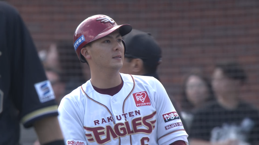 3回裏・E村林一輝 2アウトからの3連打!! レフトへのタイムリーヒット!!