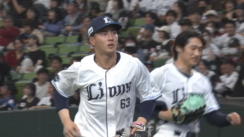 10回表・L長谷川信哉 横っ飛びでヒットを阻止!!