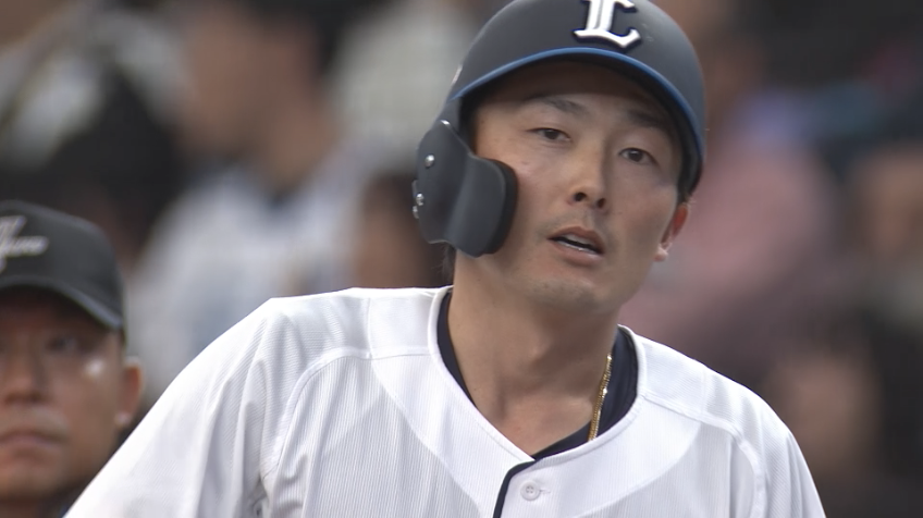 9回裏・L源田壮亮 土壇場で同点タイムリーを放つ!!