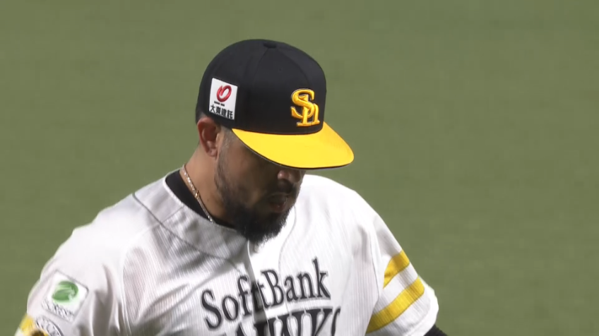 7回表・Hオスナ 今季初登板は3者凡退に抑える!!