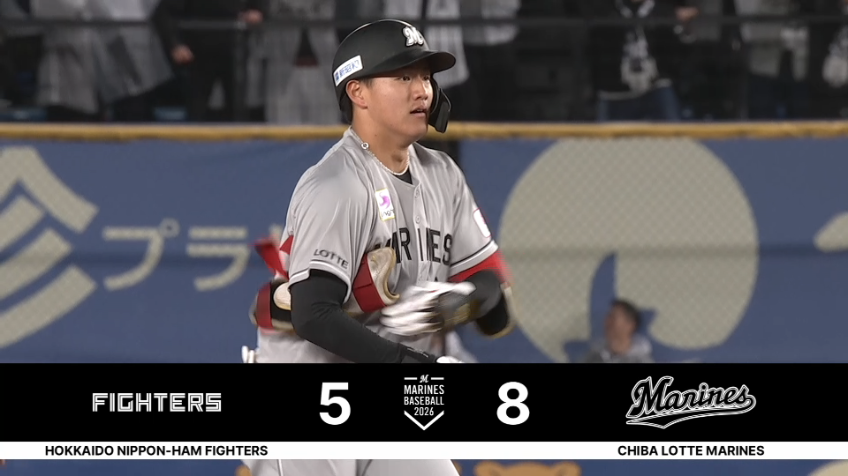 4回裏・M西川史礁 点差を広げる右中間へのタイムリー2ベース!!