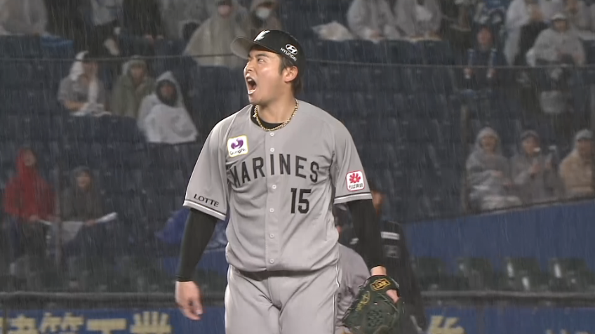 8回表・M横山陸人 雨にも負けずピンチを三振で切り抜ける!!