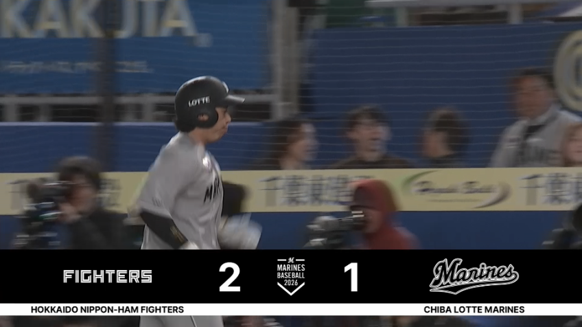 3回裏・M寺地隆成 しぶとくファーストゴロで1点を返す!!