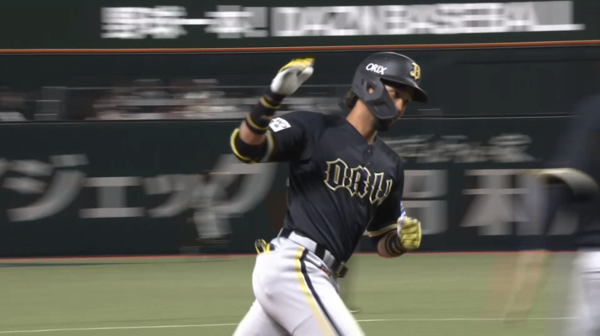 1回表・B宗佑磨 初球先頭打者ホームランで先制!!