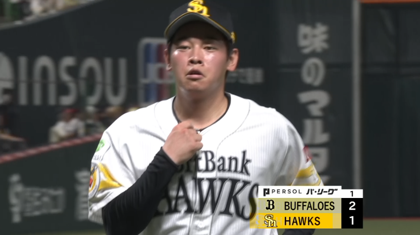 7回表・H鈴木豪太 好調の相手打線を三者凡退に抑える好投!!