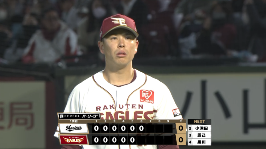 6回表・E藤井聖 今季初登板は6回5奪三振無失点の好投!!