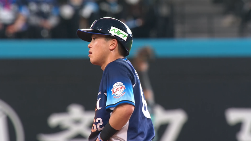 5回表・L滝澤夏央 抜群のスタートで今シーズン初盗塁を決める!!