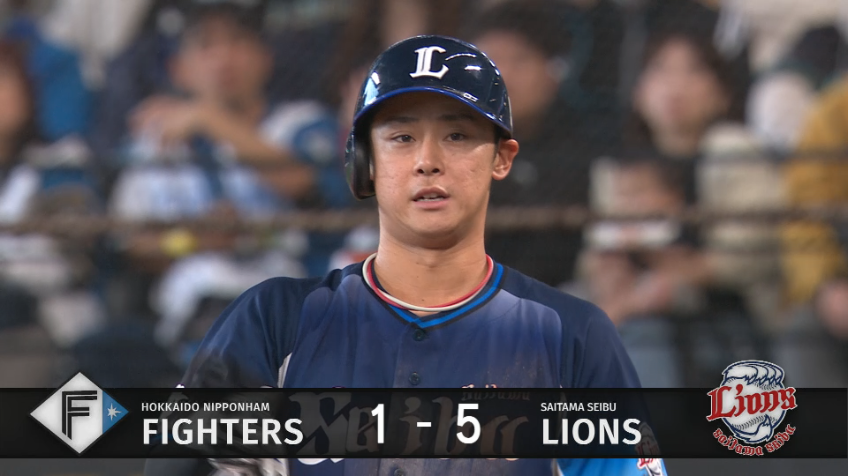 4回表・L平沢大河 ライトへのタイムリーヒット!!