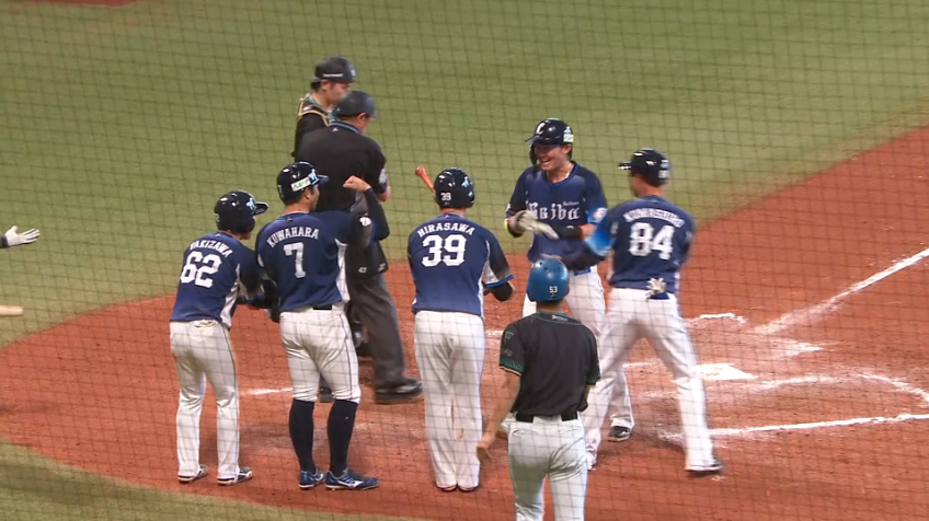 8回表・L源田壮亮 グランドスラム!!